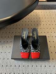 Fortok Chanel Spring-Summer 2026 collection Mules Red 8.5cm - 1