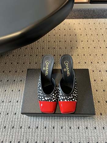 Fortok Chanel Spring-Summer 2026 collection Mules Red 8.5cm