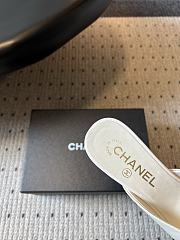 Fortok Chanel Spring-Summer 2026 collection Mules White 8.5cm - 4