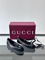 Fortok Gucci Shift Ballerinas Black - 1