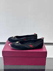 Fortok Gucci Shift Ballerinas Black - 6