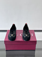 Fortok Gucci Shift Ballerinas Black - 3
