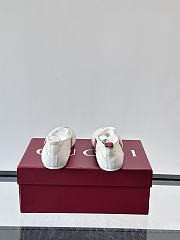 Fortok Gucci Shift Ballerinas White - 4