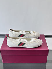 Fortok Gucci Shift Ballerinas White - 2