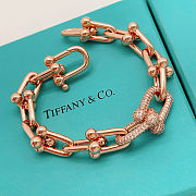 Fortok Tiffany & Co. HardWear Link Bracelet Rose Gold - 2
