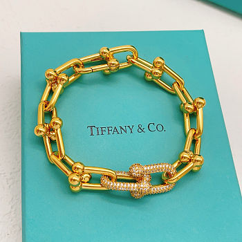 Fortok Tiffany & Co. HardWear Link Bracelet Yellow Gold