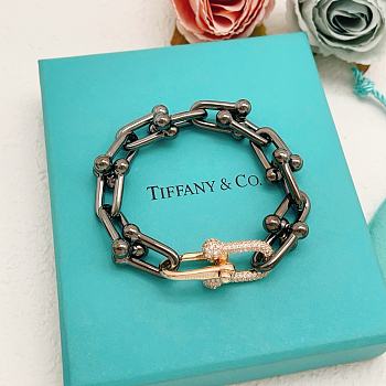 Fortok Tiffany & Co. HardWear Link Bracelet Black