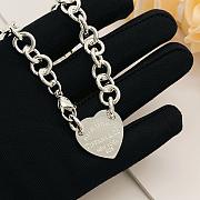 Fortok Tiffany & Co. Sterling Silver Return to Tiffany Heart Tag Necklace - 5