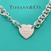 Fortok Tiffany & Co. Sterling Silver Return to Tiffany Heart Tag Necklace - 4