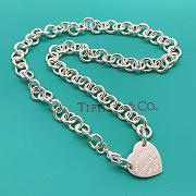 Fortok Tiffany & Co. Sterling Silver Return to Tiffany Heart Tag Necklace - 2