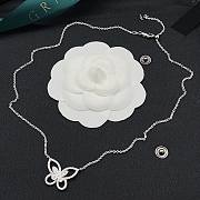 Fortok Graff Butterfly Silhouette Necklace  - 6