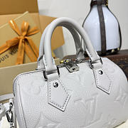 Fortok Louis Vuitton Speedy Bandoulière 20 Brume Grey 20.5*13.5*12cm - 6