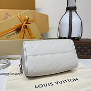 Fortok Louis Vuitton Speedy Bandoulière 20 Brume Grey 20.5*13.5*12cm - 5