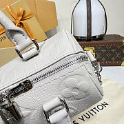 Fortok Louis Vuitton Speedy Bandoulière 20 Brume Grey 20.5*13.5*12cm - 2