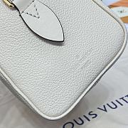 Fortok Louis Vuitton Speedy Bandoulière 20 White 20.5*13.5*12cm - 4