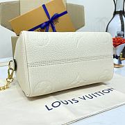 Fortok Louis Vuitton Speedy Bandoulière 20 White 20.5*13.5*12cm - 3