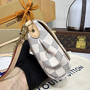 Fortok Louis Vuitton Favorite Bag White Damier Ebene Coated Canvas 28*17*6cm - 4