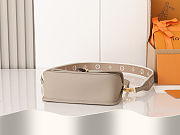 Fortok Louis Vuitton Diane Bicolor Monogram Empreinte Leather 24 x 15 x 9cm - 5