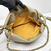 Fortok Loewe Flamenco Clutch Medium Nappa Calfskin Clay 30x10.5x20cm - 2