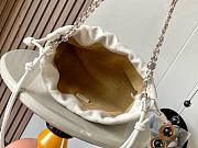 Fortok Loewe Flamenco Clutch Medium Nappa Calfskin White 30x10.5x20cm - 6