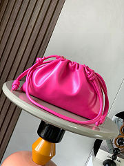 Fortok Loewe Flamenco Clutch Medium Nappa Calfskin Hot Pink 30x10.5x20cm - 5