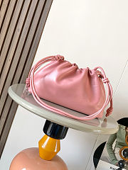 Fortok Loewe Flamenco Clutch Medium Nappa Calfskin Light Pink 30x10.5x20cm - 2