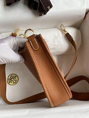 Fortok Hermes Mini Evelyne Mini Brown 17cm - 6