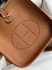 Fortok Hermes Mini Evelyne Mini Brown 17cm - 4