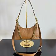 Fortok Coach Juliet Shoulder Bag 25 Brown 27.5x11.5x10.5cm - 1