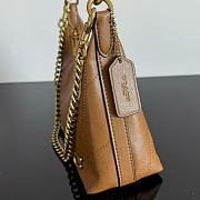 Fortok Coach Juliet Shoulder Bag 25 Brown 27.5x11.5x10.5cm - 3
