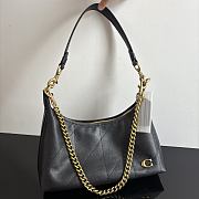Fortok Coach Juliet Shoulder Bag 25 Black 27.5x11.5x10.5cm - 2
