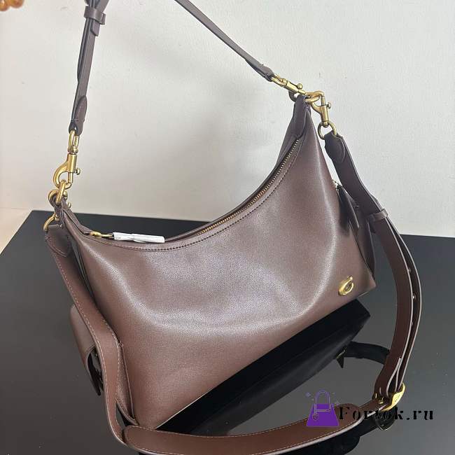 Fortok Coach Juliet Pocket Bag 30 Brown 30.5*23*12.5cm - 1