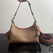 Fortok Coach Juliet Pocket Bag 30 Canvas 30.5*23*12.5cm - 3