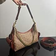 Fortok Coach Juliet Pocket Bag 30 Canvas 30.5*23*12.5cm - 6