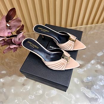 Fortok BABYLONE mules Nude 6cm