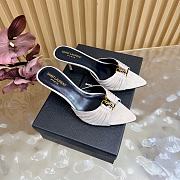 Fortok BABYLONE mules Grey 6cm - 1