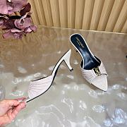 Fortok BABYLONE mules Grey 6cm - 5