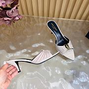 Fortok BABYLONE mules Grey 6cm - 4