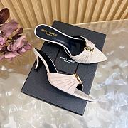 Fortok BABYLONE mules Grey 6cm - 3