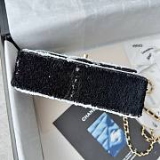 Fortok Chanel Sequin Classic Flap Bag 20cm - 6