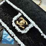 Fortok Chanel Sequin Classic Flap Bag 20cm - 3