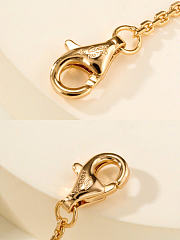 Fortok Cariter LOVE Bracelet On Chain Semi-paved  - 2