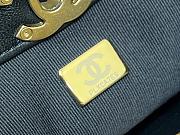 Fortok Chanel 31 Bag Black Mini Suede 22*23*5.5cm  - 4