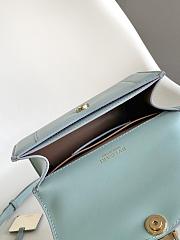 Fortok BVLGARI Serpenti Forever Mini Bag Baby Blue 19 X 11 X 5.5 Cm - 6