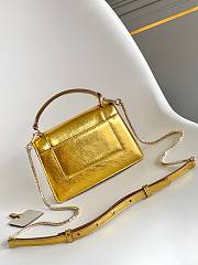 Fortok BVLGARI Serpenti Forever Mini Bag Metallic Gold 19 X 11 X 5.5 Cm - 5