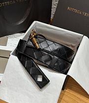 Fortok Bottega Veneta Andiamo Belt Black 3cm - 1