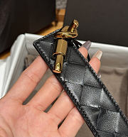 Fortok Bottega Veneta Andiamo Belt Black 3cm - 3