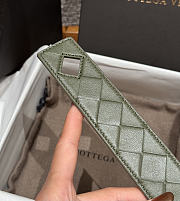 Fortok Bottega Veneta Andiamo Belt Pickle Green 3cm - 4