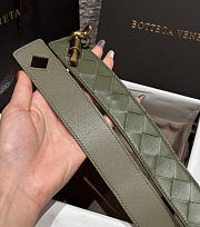 Fortok Bottega Veneta Andiamo Belt Pickle Green 3cm - 2
