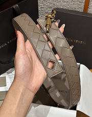 Fortok Bottega Veneta Andiamo Belt Brown 3cm - 4